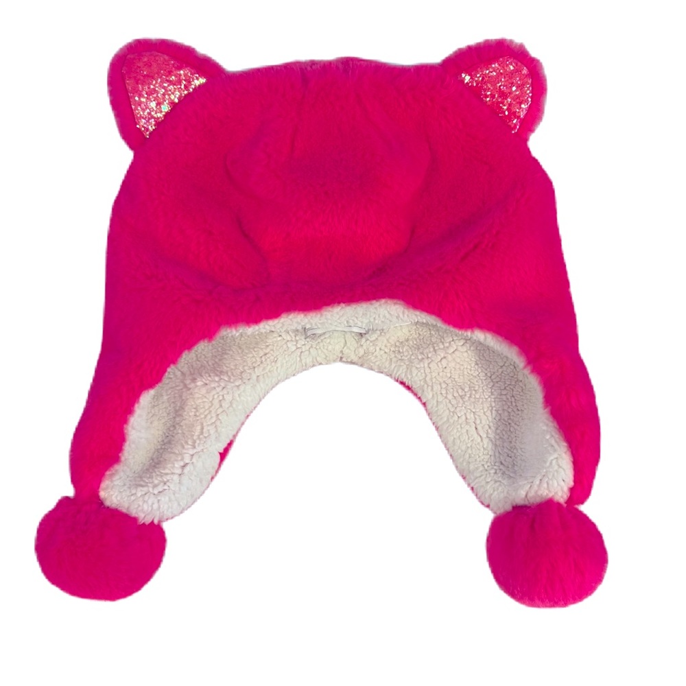 Furry Kitty Ear Children’s Place Winter Hat sz S/M